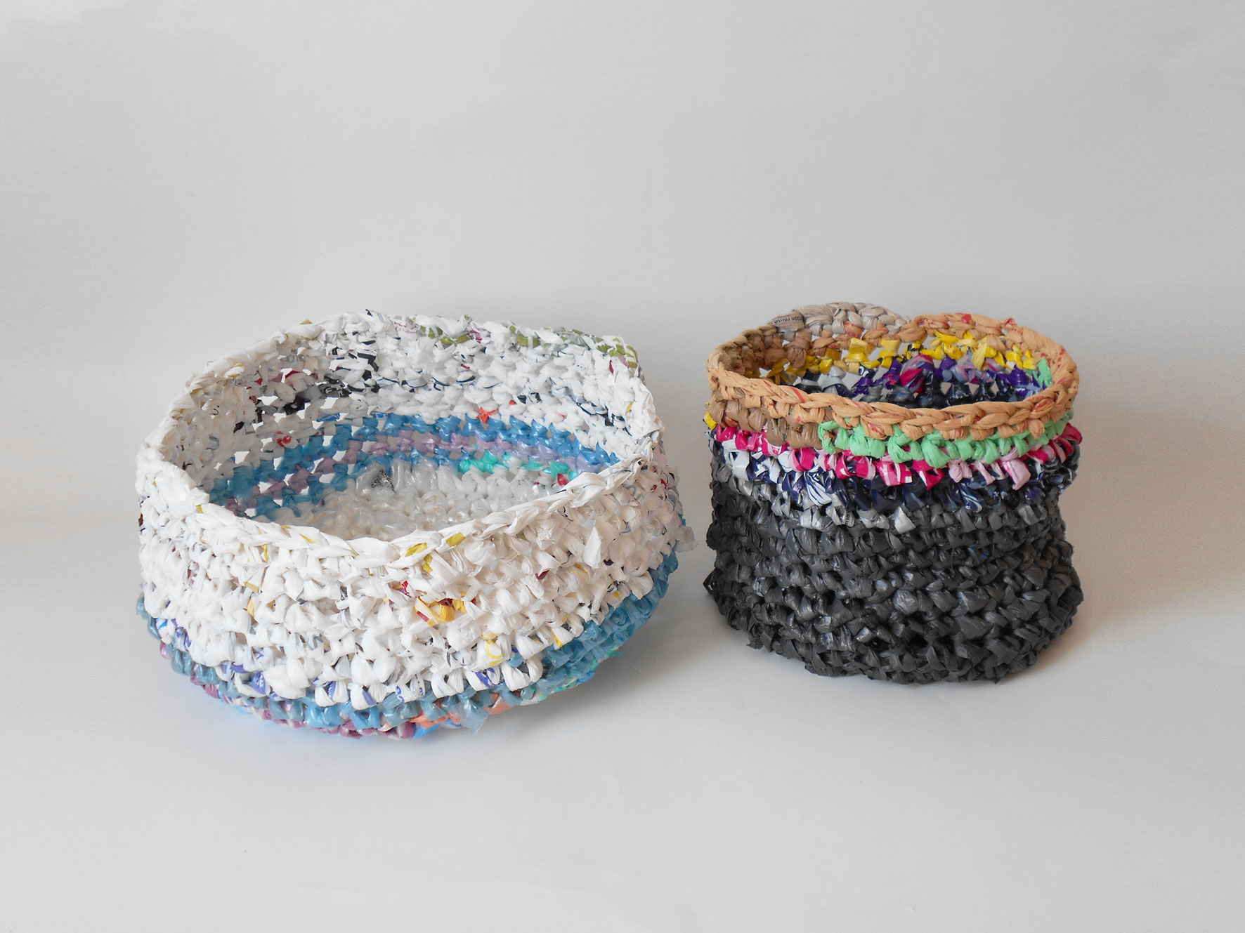 plarn basket crochet pattern