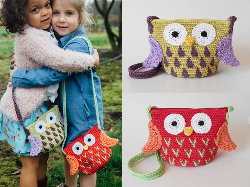 Crochet Kids’ Bags Book